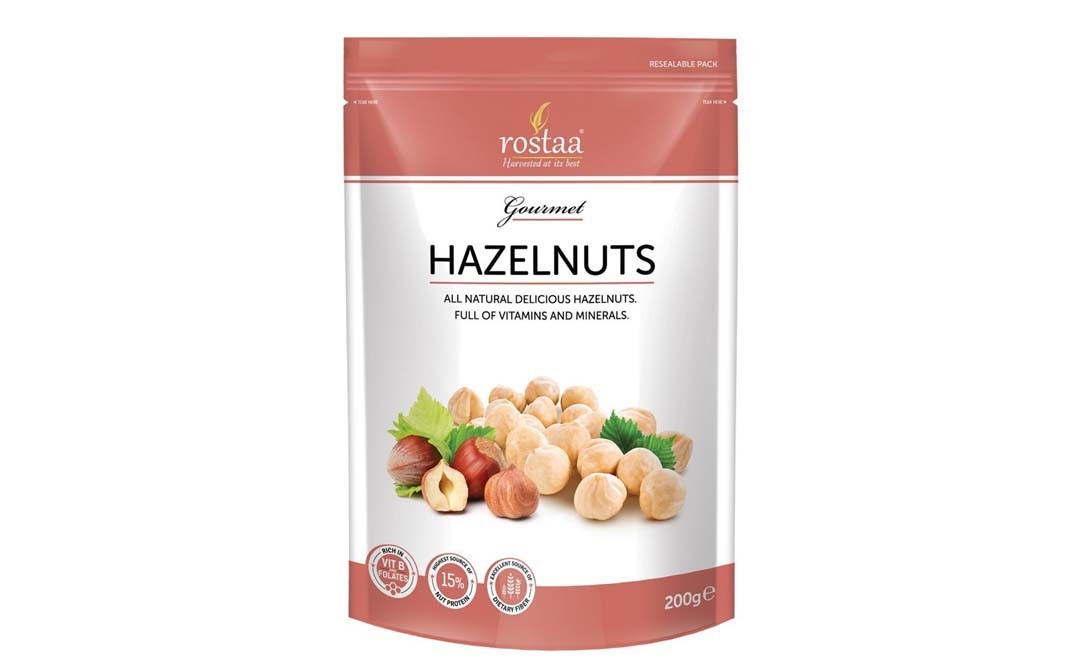 Rostaa Hazelnuts    Pack  200 grams